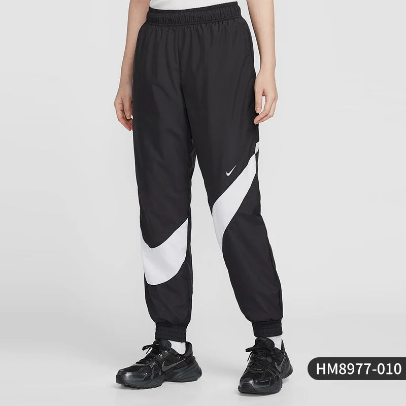 Nike Genuine 2025 Summer Women's Woven Tapered Pants HM8977-010