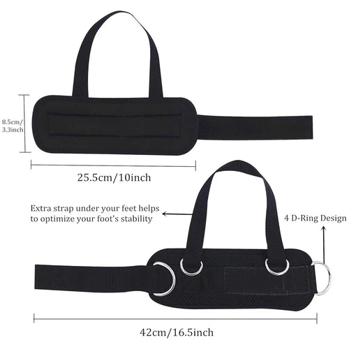 1PC Fitness Ankle Straps for Leg Exercises Adjustable D-Ring Ankle Support Brace Gym Workout Equipment Sports Training Belt