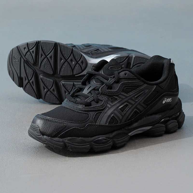 Asics Men's and Women's Sports Shoes Gel-Nyc Retro Fashion Lightweight Breathable Low-Top Casual Shoes 1203A280-003