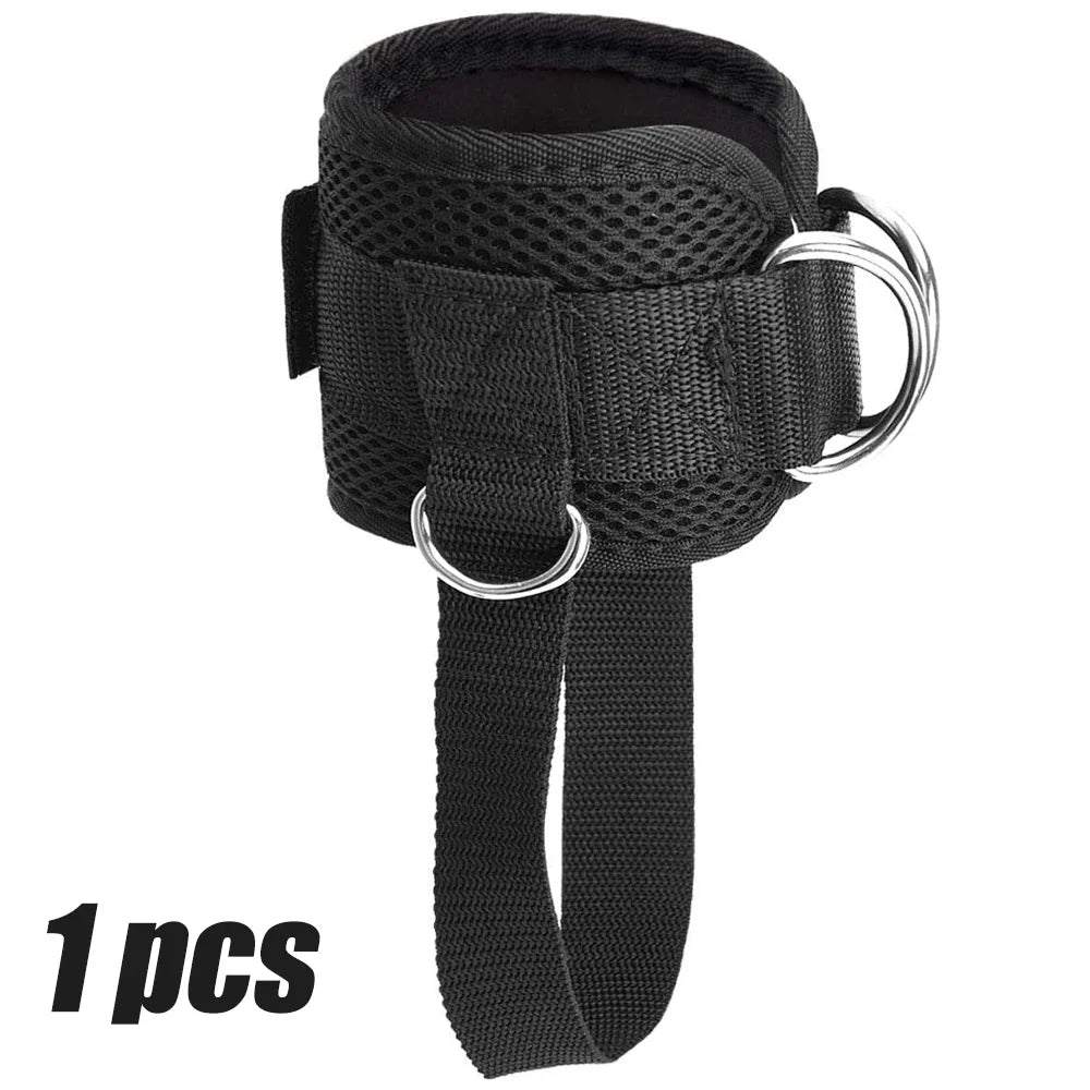 1PC Fitness Ankle Straps for Leg Exercises Adjustable D-Ring Ankle Support Brace Gym Workout Equipment Sports Training Belt