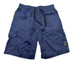 CP couple men's workwear shorts European and American loose summer multi pocket drawstring handsome five quarter pants