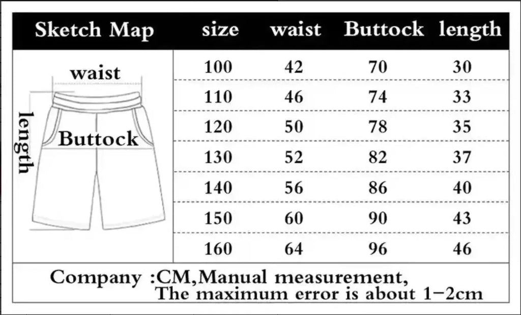 Summer Hot Selling Outdoor Sports Quick Drying Breathable Shorts for Tops Tees Casual Trend Thin Vacation Shorts FamilyMatching